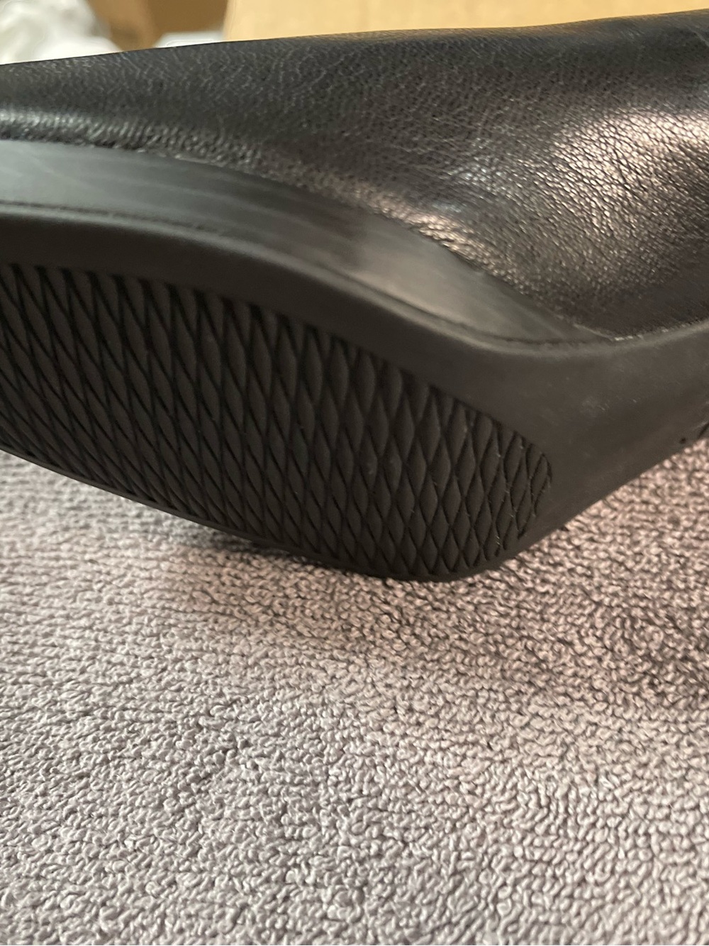 Clarks Black Leather Women's Pump Heels - Picture 8 of 14